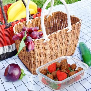 M MCIRCO 10-Pack, 22 Oz Glass Meal Prep Containers