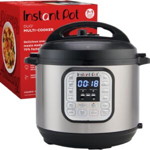 Instant Pot Duo 7-in-1 Electric Pressure Cooker (6 Quart)