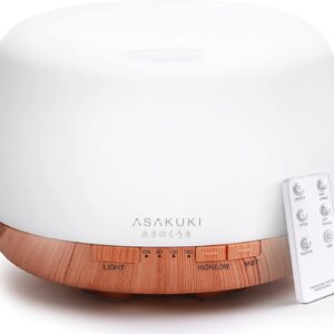 ASAKUKI 500ml Premium Essential Oil Diffuser