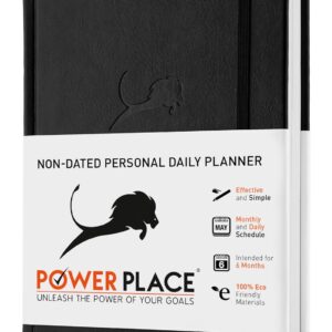 Daily Planner – Undated Productivity Journal