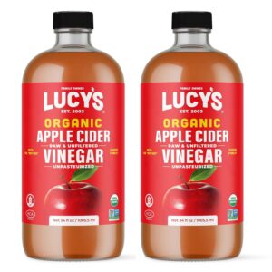 Lucy's Organic Raw Apple Cider Vinegar (32 oz)